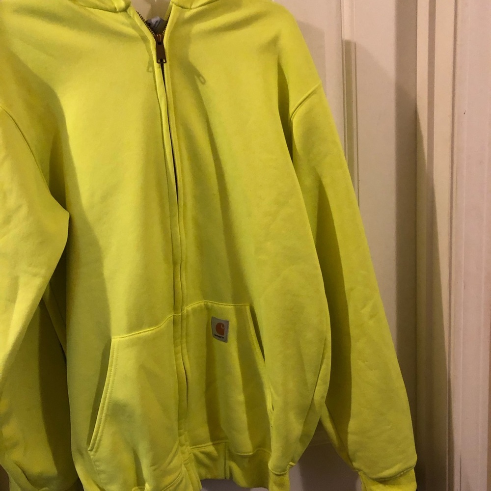 Neon yellow jacket